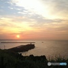 伊豆大島の朝日