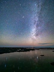 リフレクション天の川