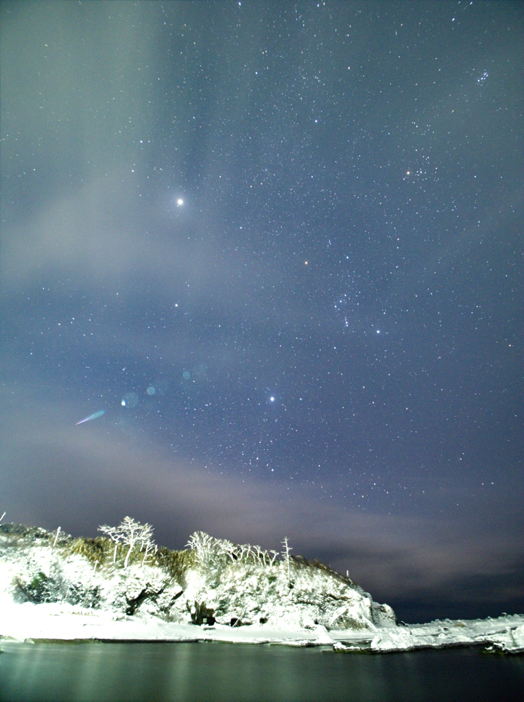 オリオン座、冬の大三角形