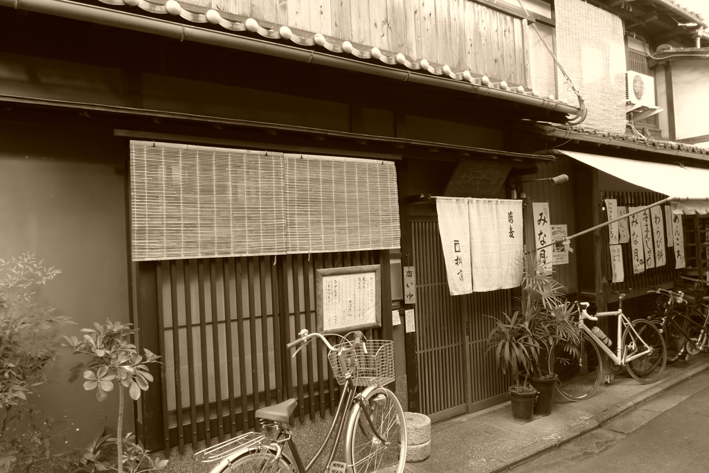京の蕎麦屋
