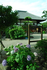 飛鳥寺にて