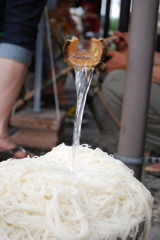 流しそうめん