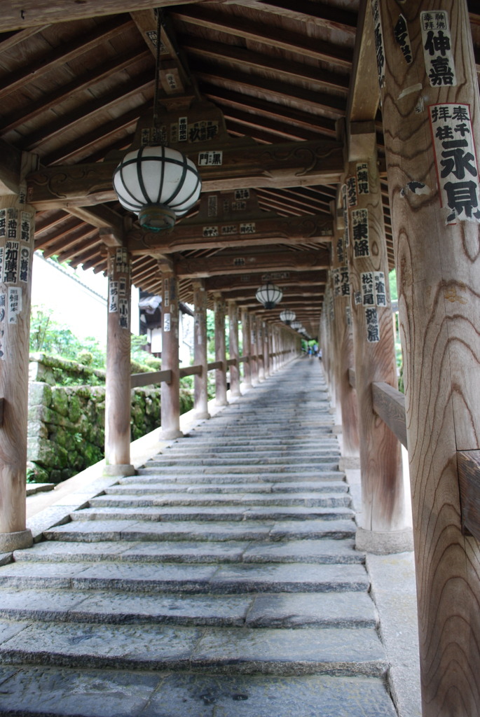 長谷寺　石段
