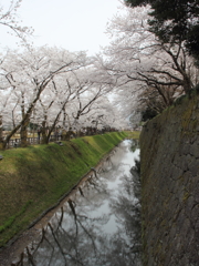 金沢城　お堀