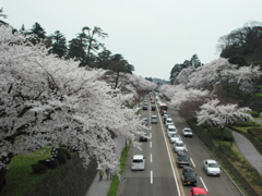 石川門より