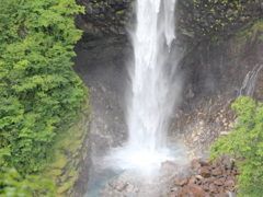 白水の滝　滝つぼ