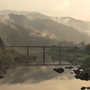 川面に映る