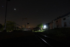 夜の鉄軌