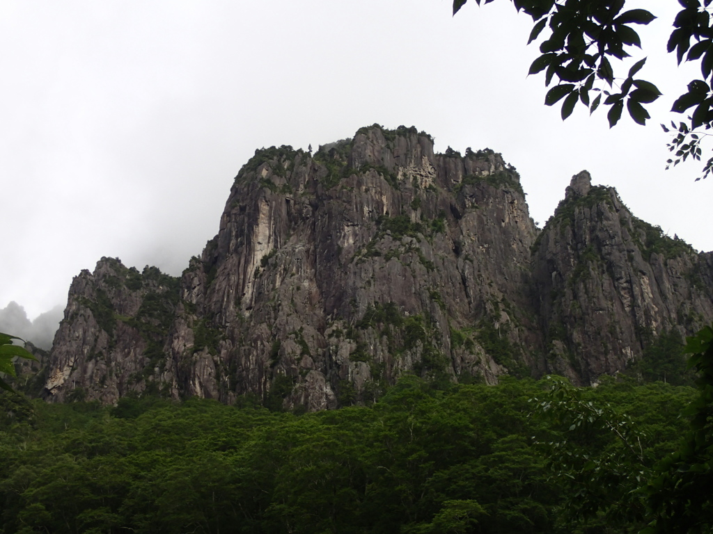 錫杖岳前衛壁