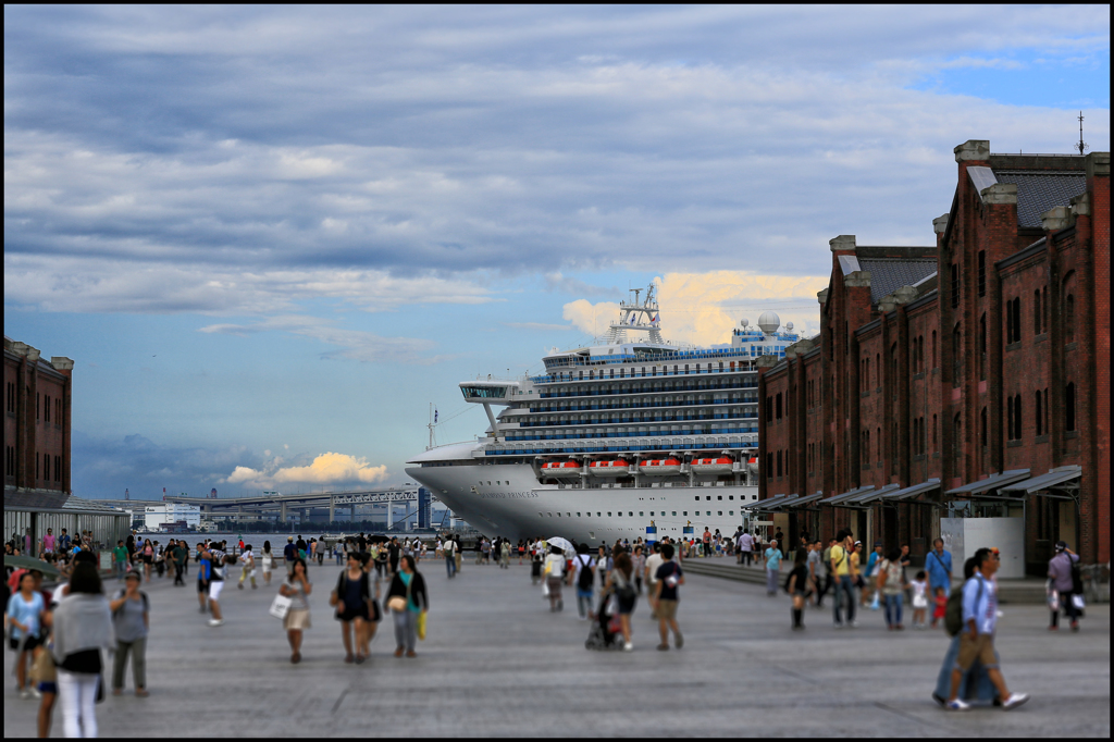入港中　DIAMOND☆PRINCESS