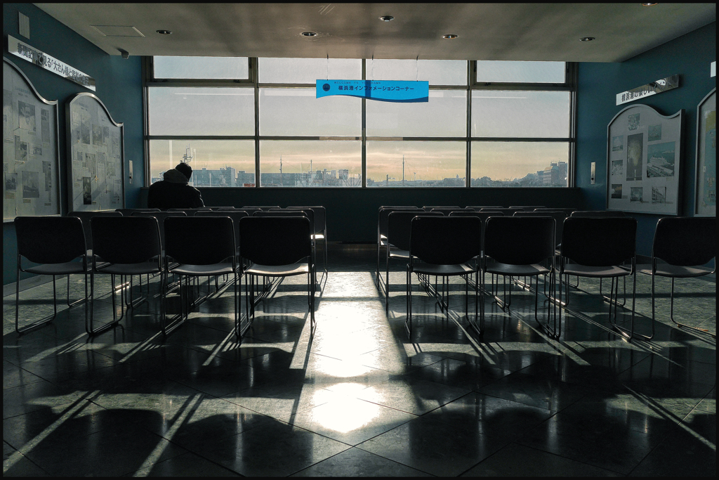 大さん橋ふ頭にて