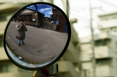 wormhole in the mirror