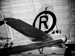 B-29の尾翼