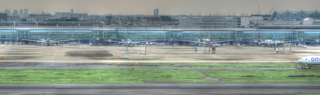 羽田空港国際線ターミナル Wide View