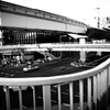 四角い歩道橋