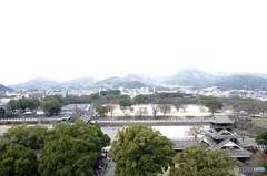 熊本城の天守閣から２