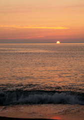 夕日