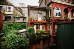 茶屋から見える風景