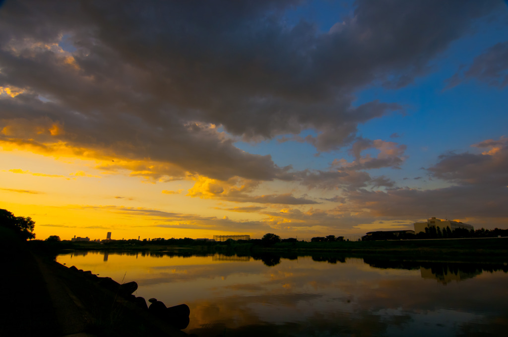 ある日の夕暮れ