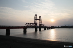 変わらぬ夕陽