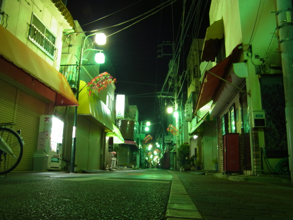 夜景モード試し撮り