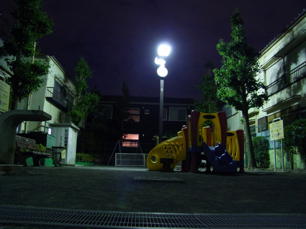 夜景モード試し撮り