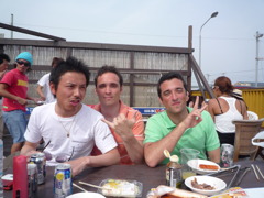 ＢＢＱ（ＨＩＲＯ＆アルノ＆ヨハン）