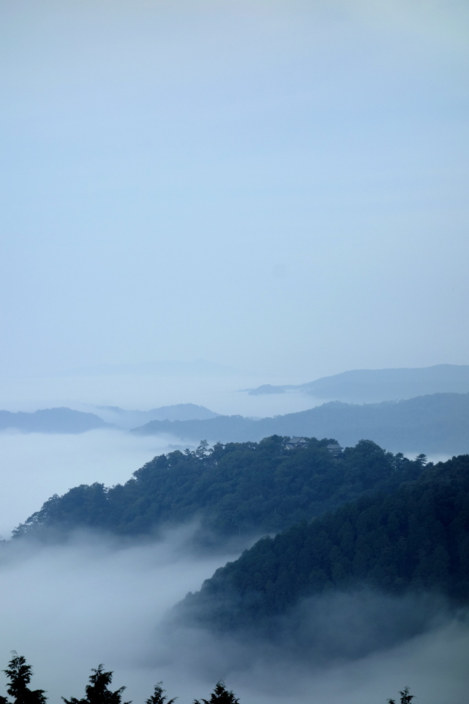 雲海　備中松山城