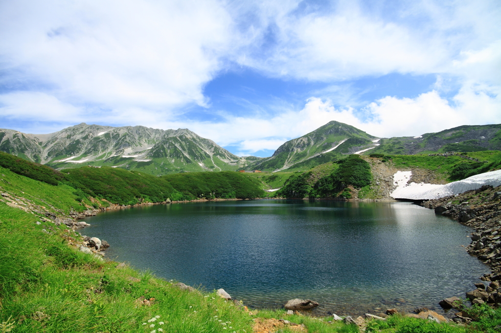 立山ミクリガ池