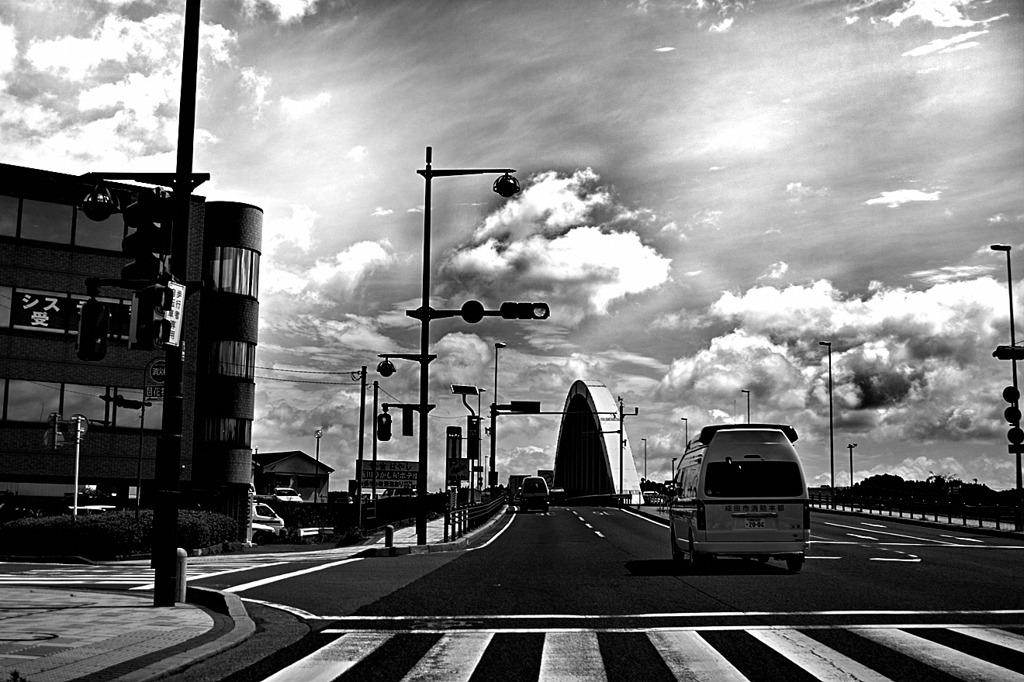 空と夏雲