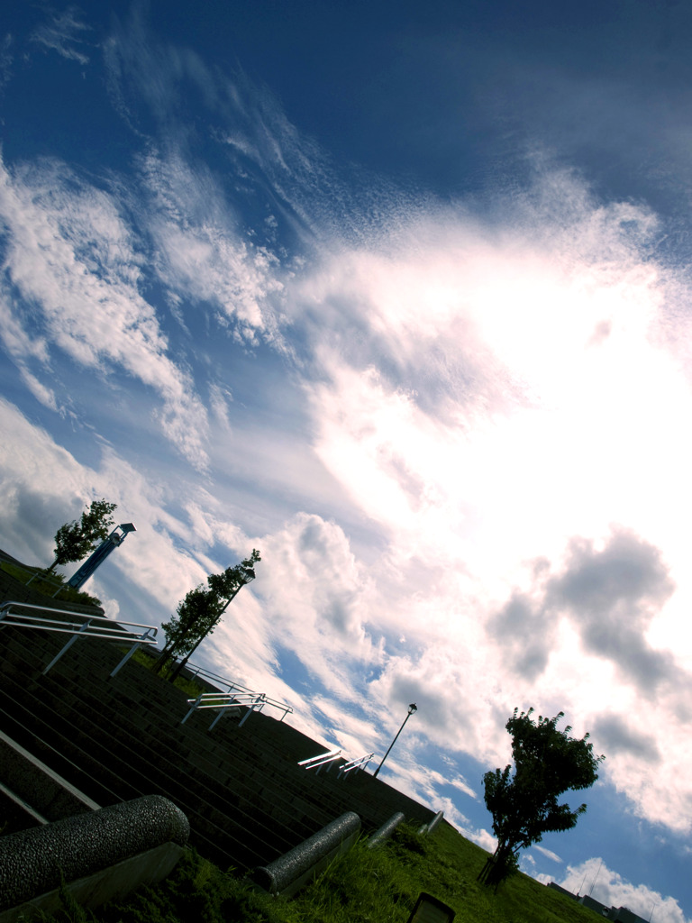 空への階段