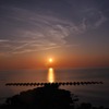 淡路島　夕日