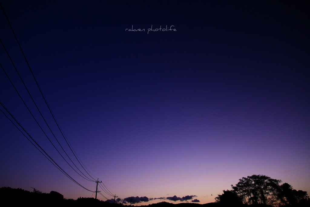 彼岸の頃、夜明け前