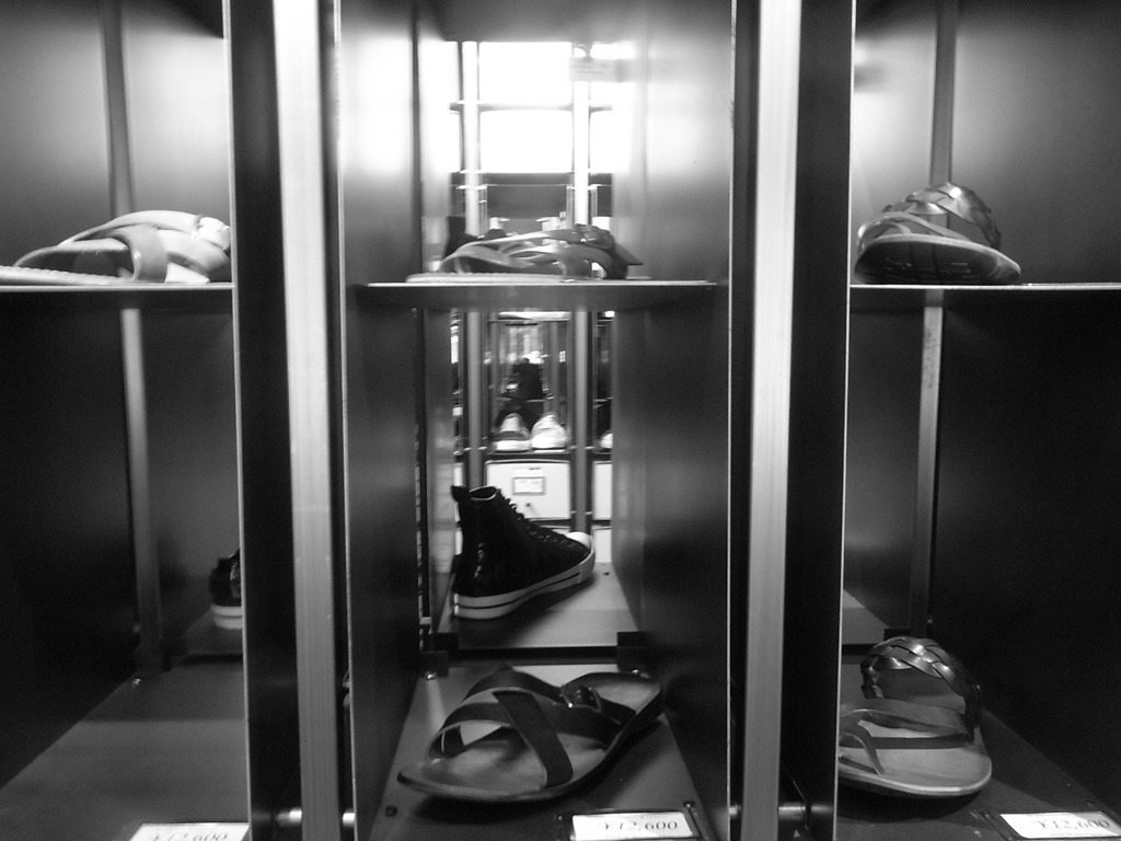 合わせ鏡、ではない