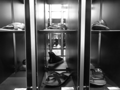 合わせ鏡、ではない