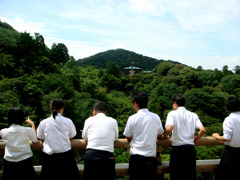 清水寺の学生