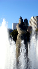 山下公園にて