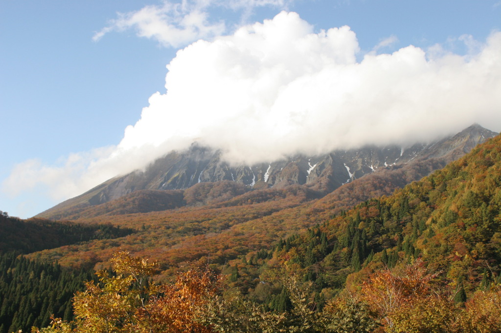 大山にて