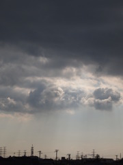 光の雨