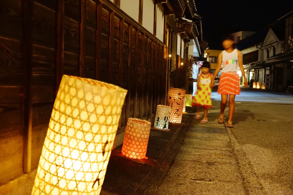夏祭りの夜