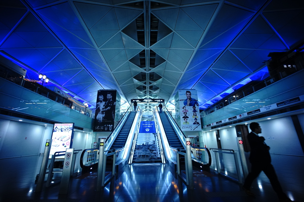night airport