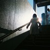 地上へ（フジカラー「写ルンです！」にて撮影）