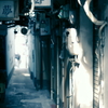 青の路地裏