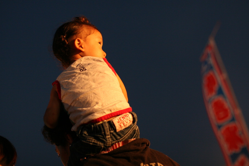 夜祭がはじまる頃