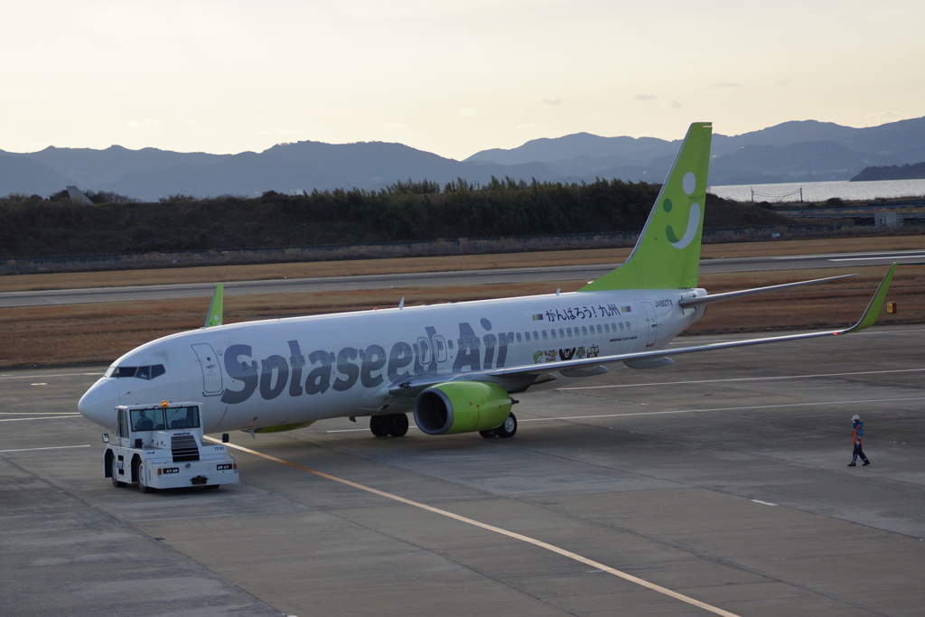 長崎空港　ソラシドエア