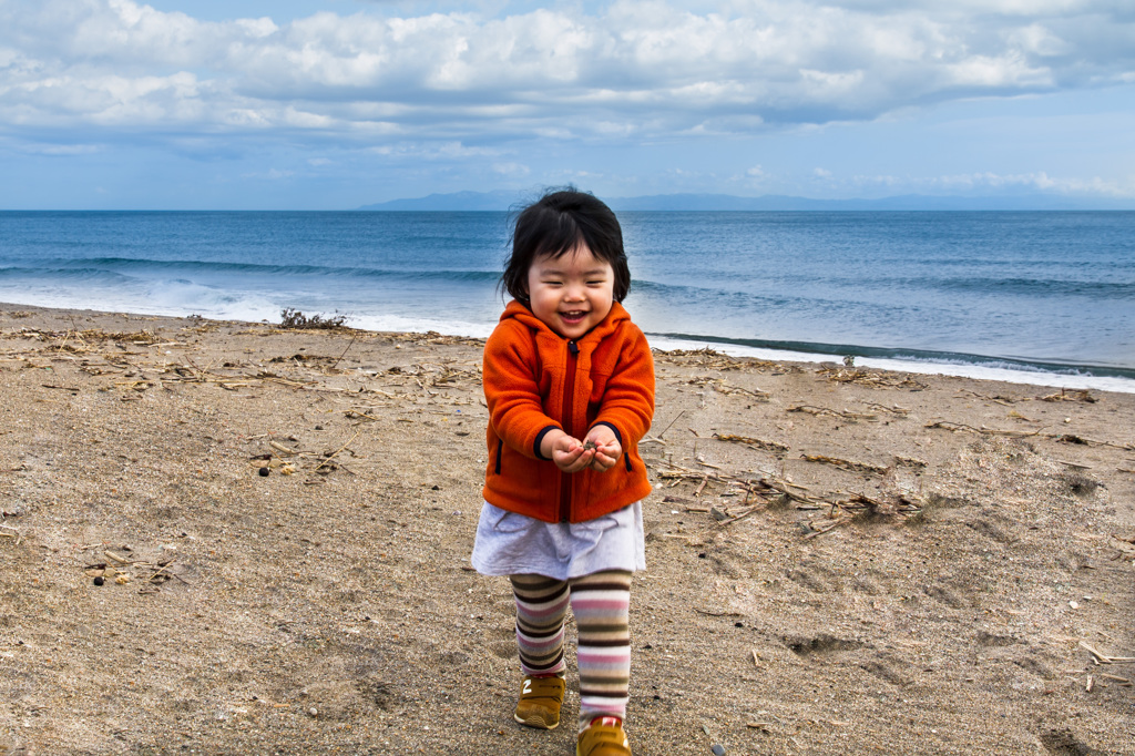 初めての海