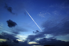 飛行機雲 2