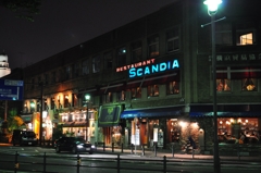 大さん橋前のカフェ