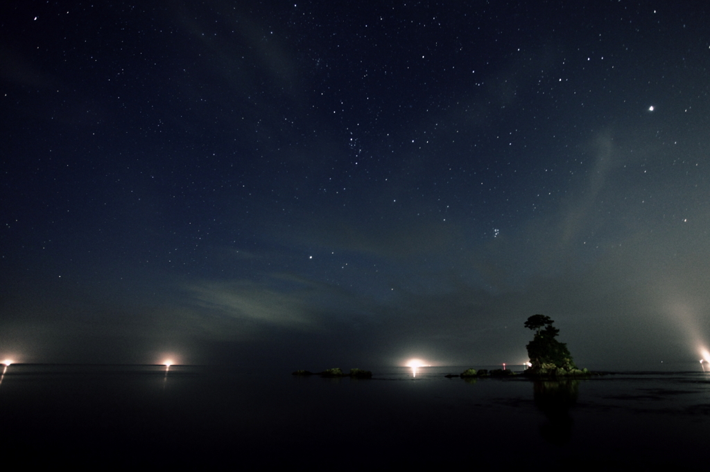 空の星、海の星