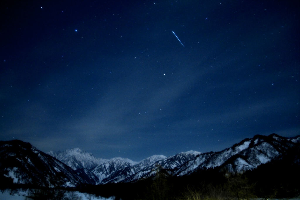 剣岳に魅せられて　星空編